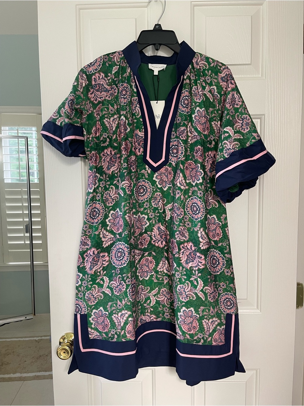 entro - Wild Garden Escape Mini Dress - Size M - Picture 4 of 9